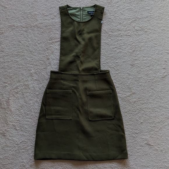 NWT Frank & Oak olive green dress, size XS - Picture 1 of 5